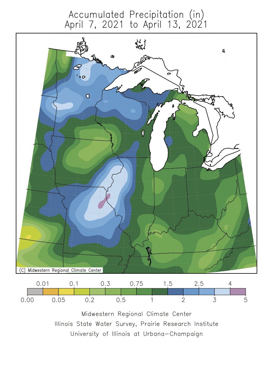 Weather cools off planting progress; weed issues emerge